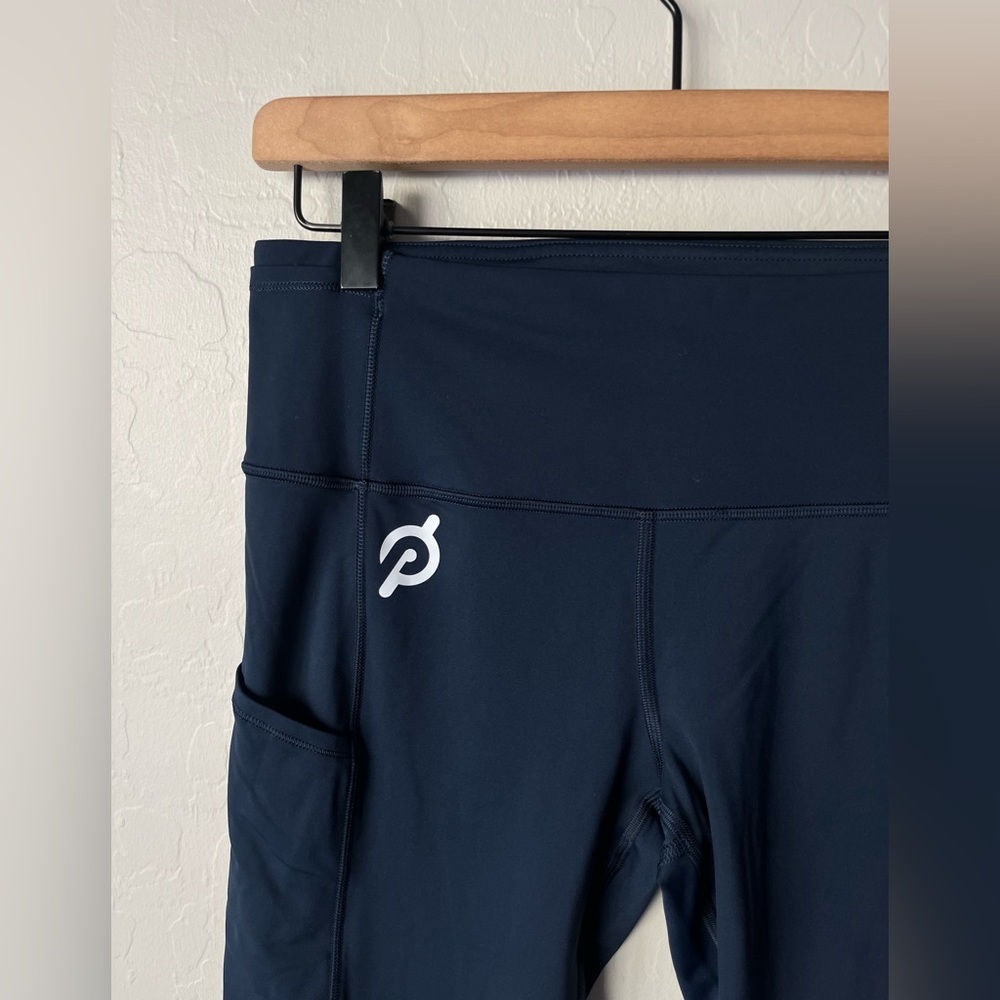 Lululemon fast and free tights peloton logo navy blue 8 - Picture 11 of 15